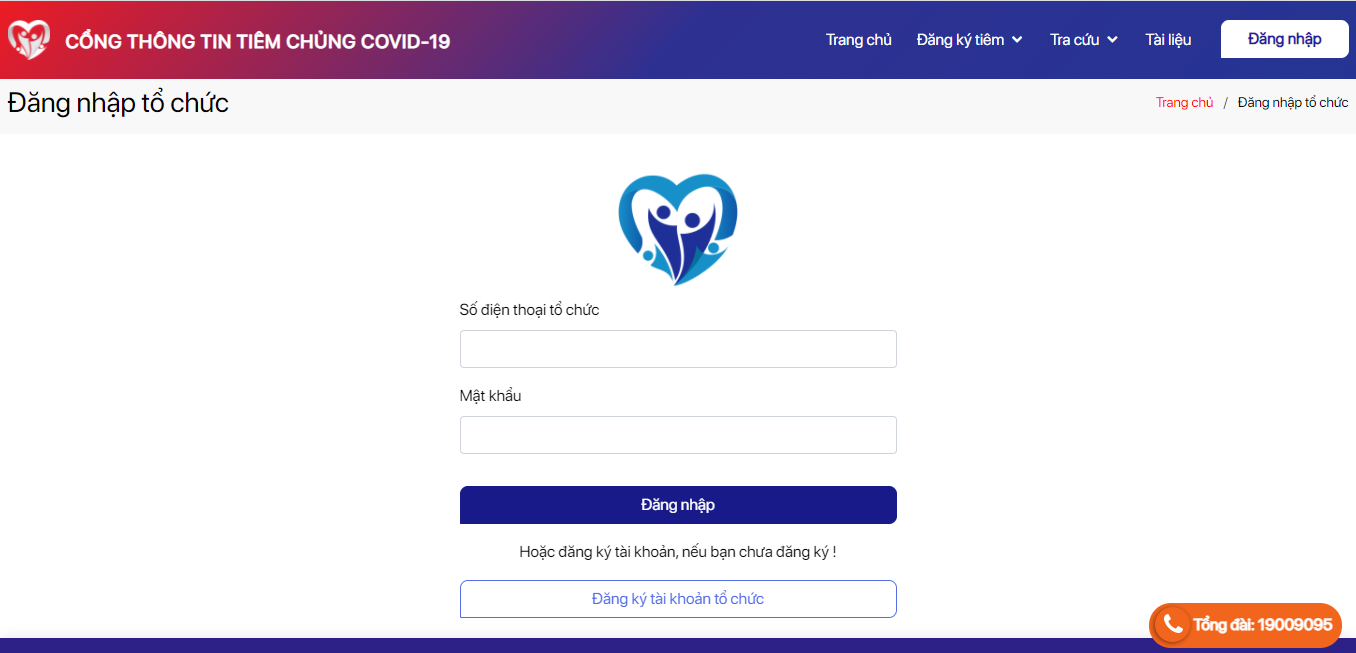 Hướng Dẫn Đăng Ký Tiêm Chủng Covid 19 Dành Cho Doanh nghiệp, Tổ Chức